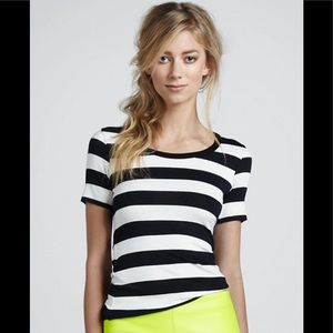 Bailey 44 Black Striped Tee